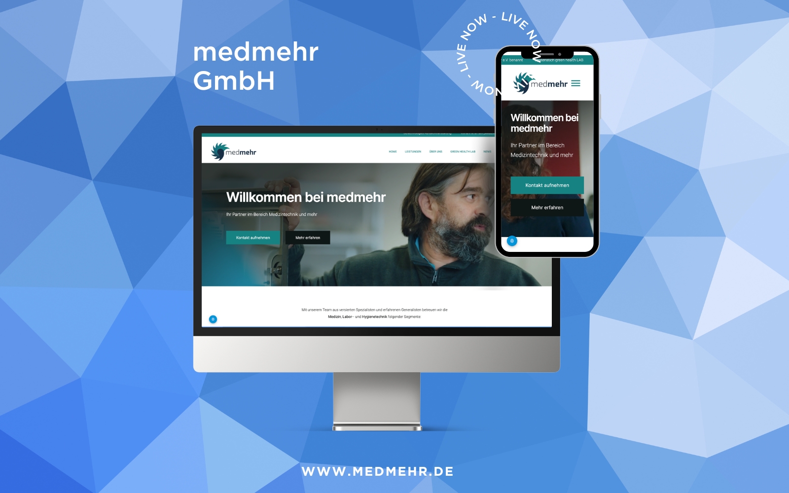Referenzprojket medmehr GmbH | Made by the zign